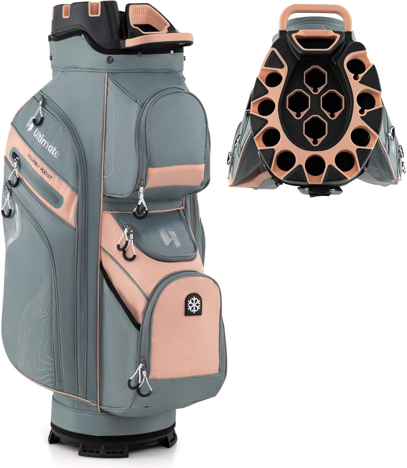Golf Cart Bag Umbrella Holder for Men Women