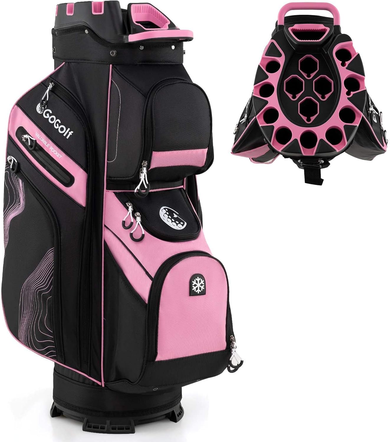 Golf Cart Bag Umbrella Holder for Men Women