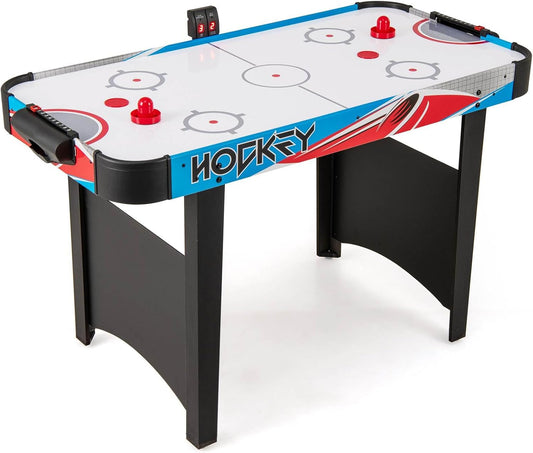Indoor Hockey Game Table w/LED Scoreboard & Powerful 12V Motor for Adults and Kids