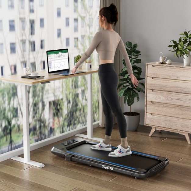 3.0 HP 2 in 1 Folding Treadmill with Incline Remote Control