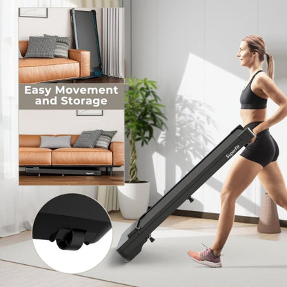 140kg Capacity Under Desk Treadmill with APP Control and LED Display