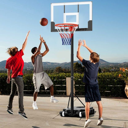 Kids Basketball Hoop Portable with Shatterproof PC Backboard