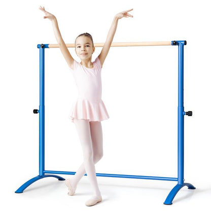 130 cm Ballet Barre Bar with 4-Position Adjustable Height