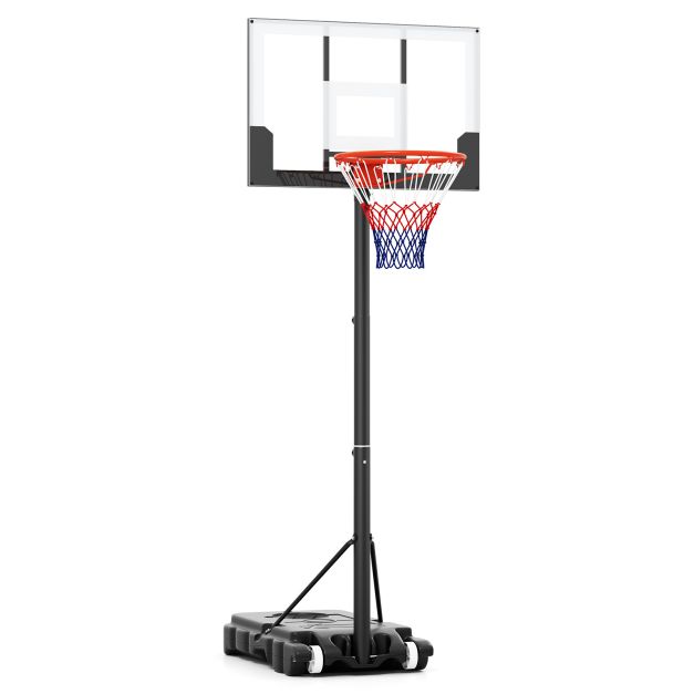 Kids Basketball Hoop Portable with Shatterproof PC Backboard