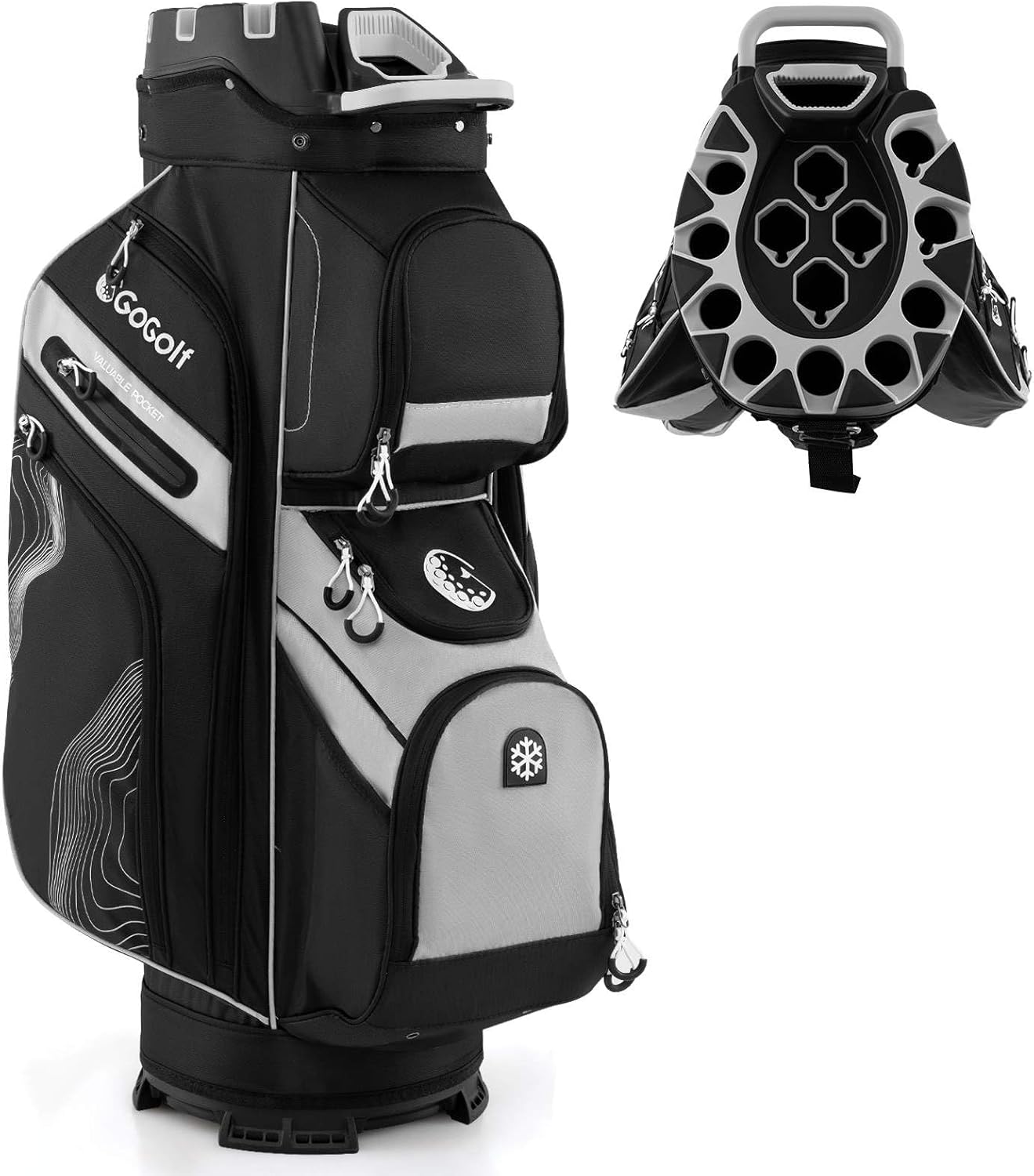 Golf Cart Bag Umbrella Holder for Men Women