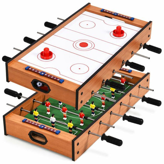 2 in 1 Combo Game Set with Football Table for Game Room
