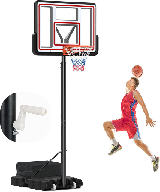 Outdoor Basketball Hoop Stand System for Adults