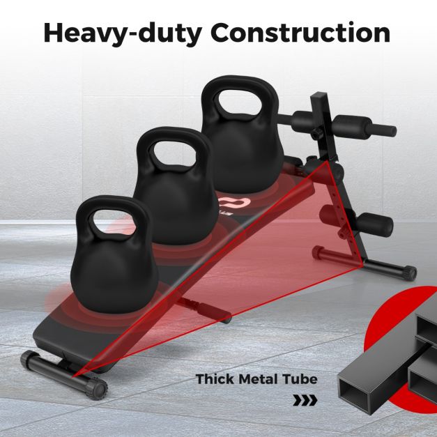 Adjustable Decline Sit Up Bench for Exercise