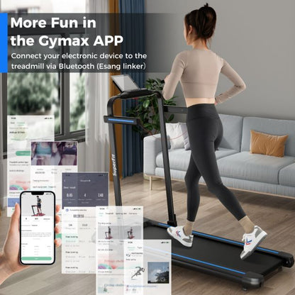 3.0 HP 2 in 1 Folding Treadmill with Incline Remote Control