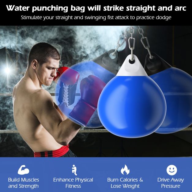 53.5 cm 81.5kg Water Punching Bag with Adjustable Metal Chain
