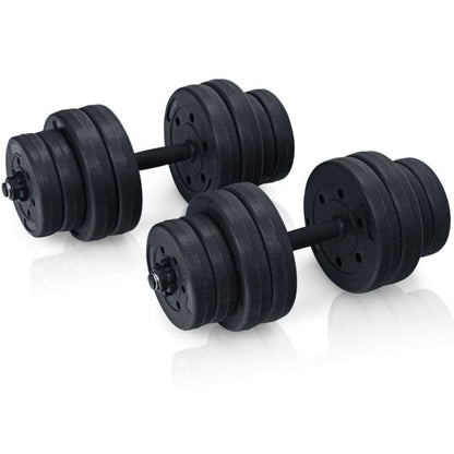 2 in 1 30KG Adjustable Dumbbell Set with Barbell Link Accessories