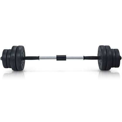 2 in 1 30KG Adjustable Dumbbell Set with Barbell Link Accessories