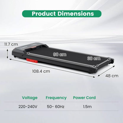 Under Desk Treadmill with Remote and APP Control