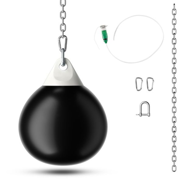 45cm 50kg Water Punching Bag with Adjustable Metal Chain for Adults/Kids