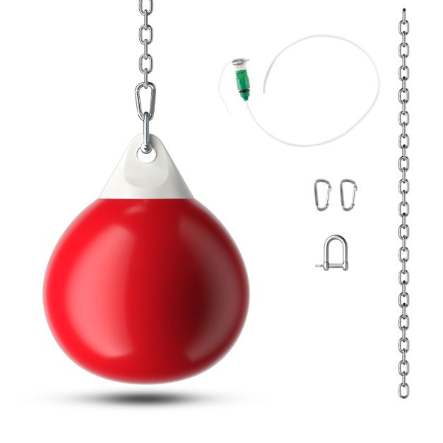 45cm 50kg Water Punching Bag with Adjustable Metal Chain for Adults/Kids