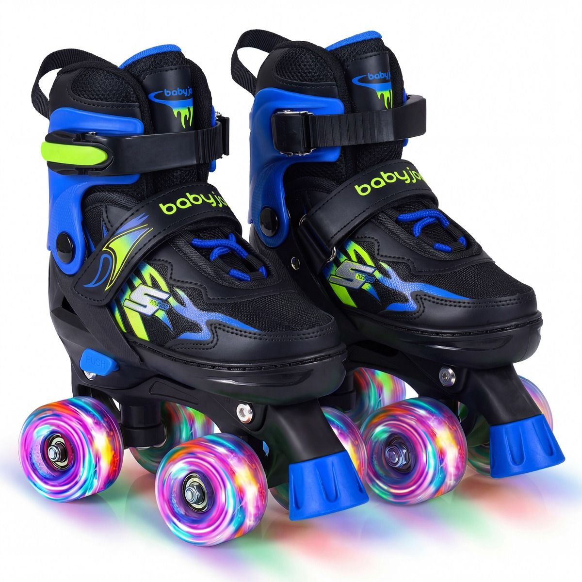 Adjustable Quad Skates for Toddler Beginners Ages 5-7