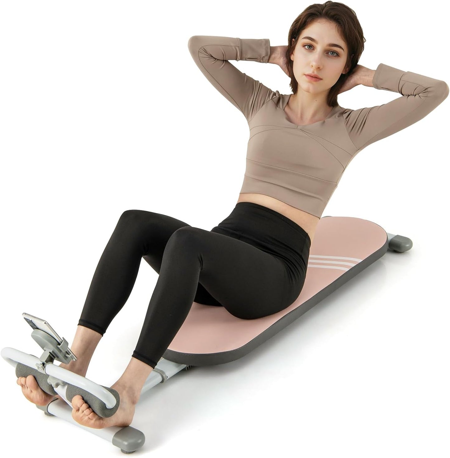 Workout Bench with 3 Gear Adjustable Angles & Adjustable Lengt