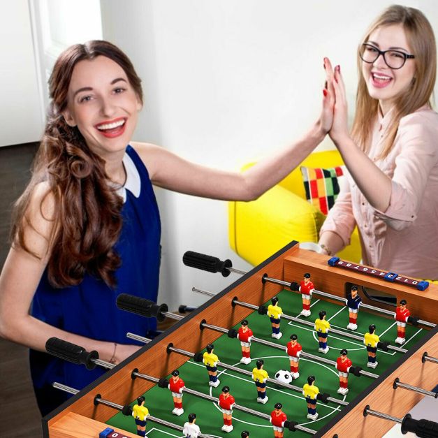 2 in 1 Combo Game Set with Football Table for Game Room