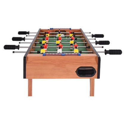 69cm Tabletop Foosball Table with Wooden Raised Legs