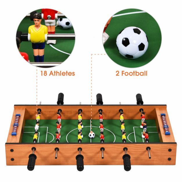 2 in 1 Combo Game Set with Football Table for Game Room