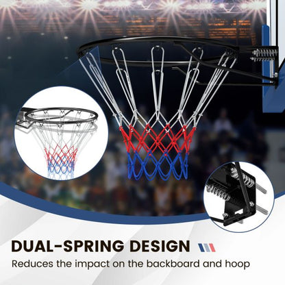 45 CM Basketball Rim Replacement Wall Mounted Basketball Hoop