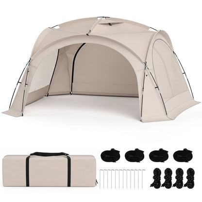 Easy Setup Dome Canopy Tent with Roof Vents and Carrying Bag