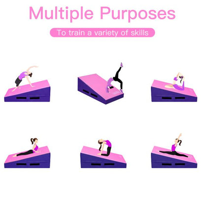 Incline Gymnastics Mat Gym Fitness Skill Shape Tumbling Mat