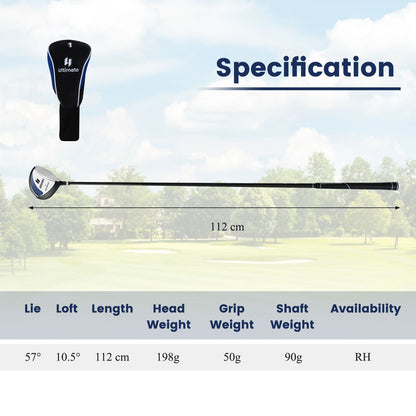 10.5°/12° Individual Golf Driver with Graphite Shaft and Headcover for Men 460CC