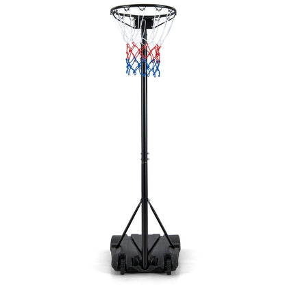 Basketball Hoop Stand with Fillable Base No Backboard for Outdoor Play