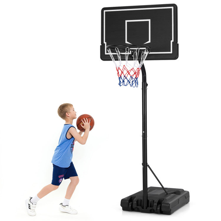 Portable Outdoor Basketball Hoop 6.9-8.5 FT Adjustable