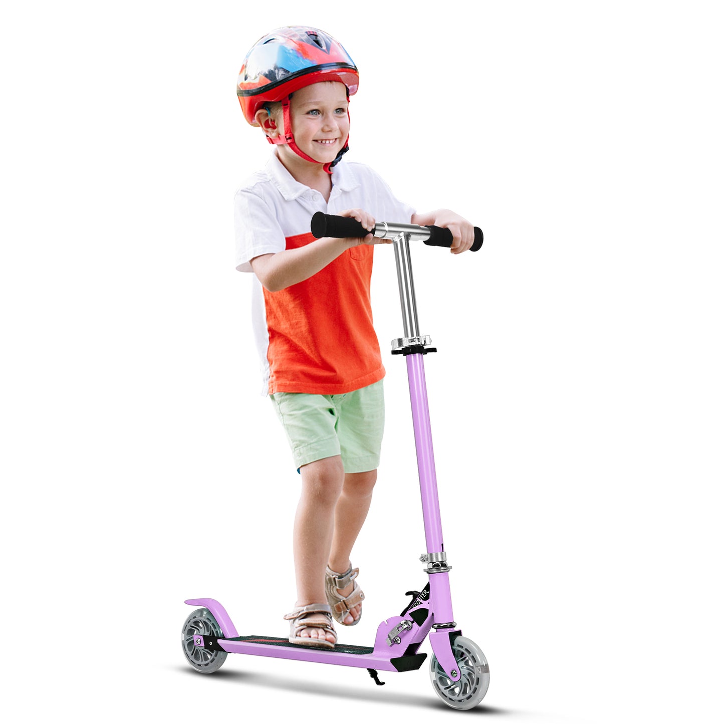 Sports Scooter for Girls and Boys Kids Age 4-13 Years Old
