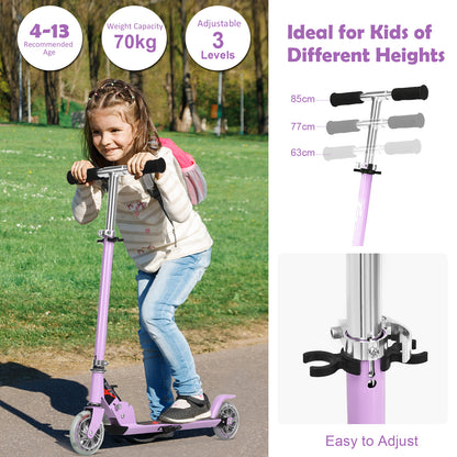 Sports Scooter for Girls and Boys Kids Age 4-13 Years Old