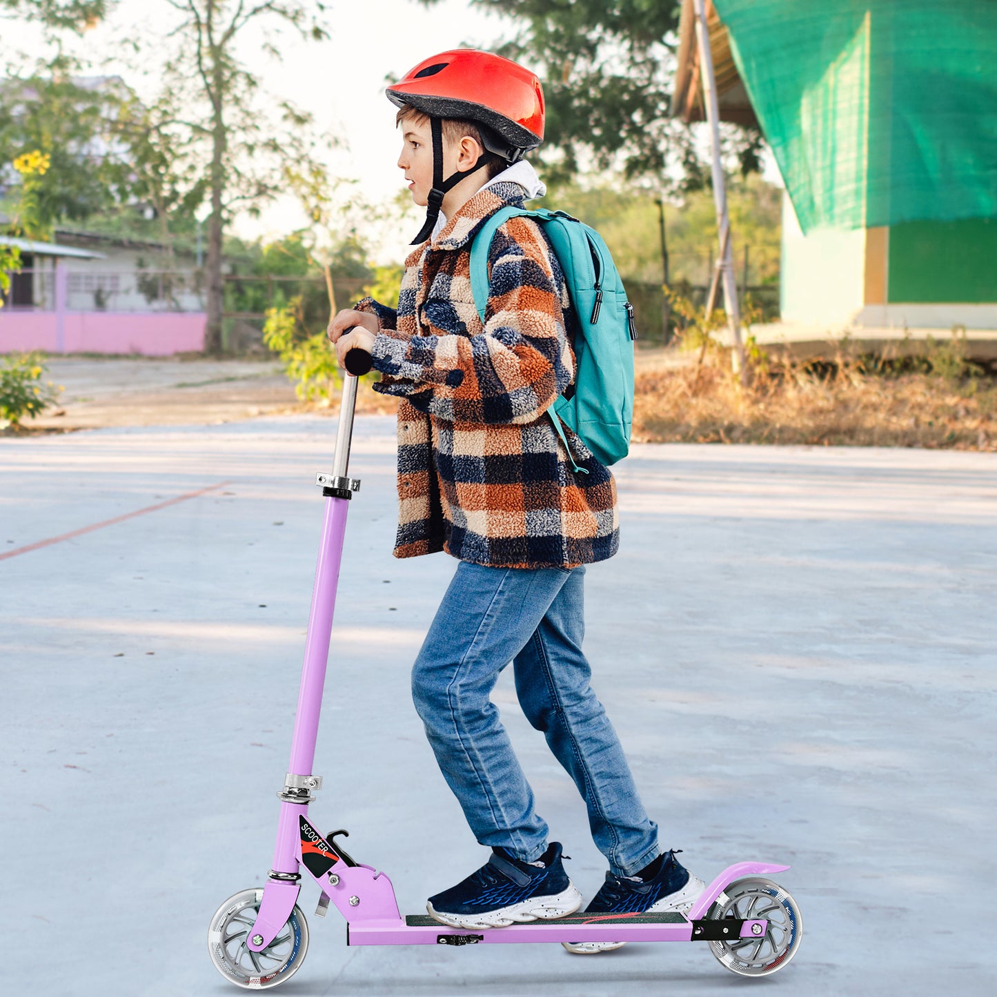 Sports Scooter for Girls and Boys Kids Age 4-13 Years Old