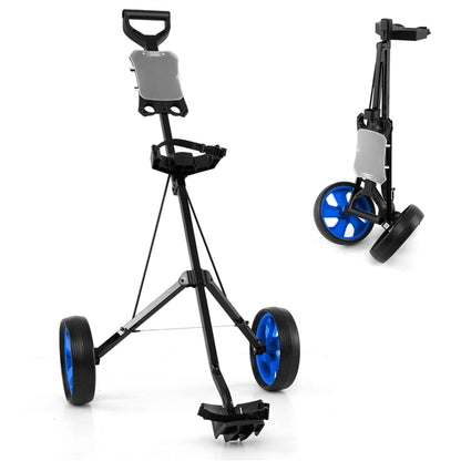 Foldable 2 Wheel Golf Push Cart