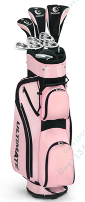 Ladies Complete Golf Club Set with Driver and Stand Bag