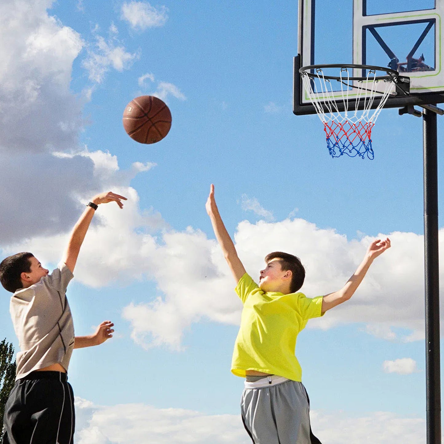 45 cm Wall Door Mounted Basketball Goal Rim for Indoor Outdoor