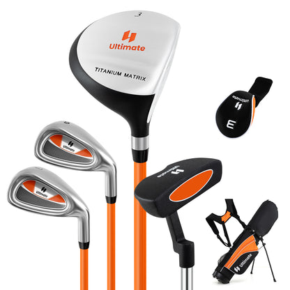 Junior Complete Golf Club Set with Lightweight Design for Kids
