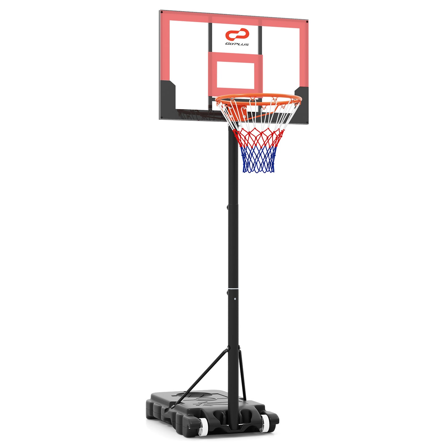 Kids Basketball Hoop Portable with Shatterproof PC Backboard