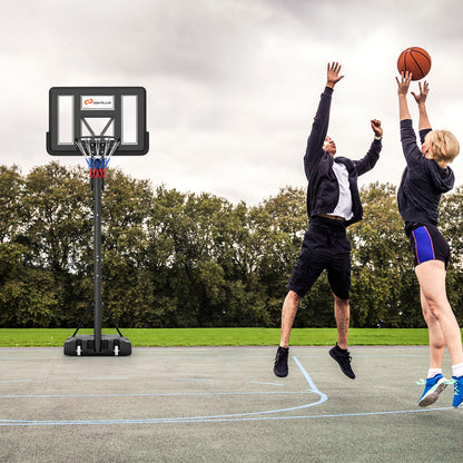 5-Level Height Adjustable Basketball Hoop Stand