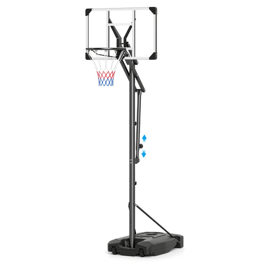 Basketball Hoop Outdoor 131-263 cm Rim Height Adjustable