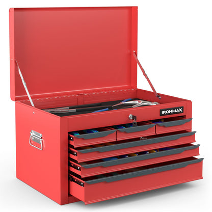 60 cm Tool Chest Case with 6 Drawers and Top Storage