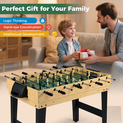 10-in-1 Combo Game Table Set, 50” Multi-Game Table