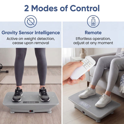 Vibration Plate Exercise Machine with Gravity Sensor and Bluetooth
