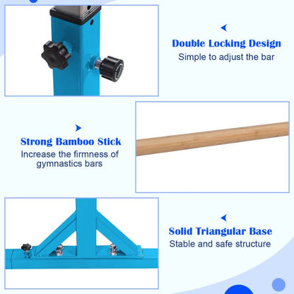 Double Gymnastics Horizontal Bar
