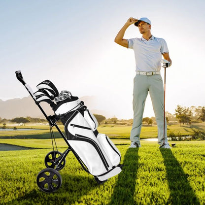 Foldable 2 Wheel Golf Push Cart