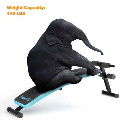 Foldable Workout Slant Bench for Home Gym