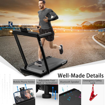 3HP Treadmill 3-in-1 for Working/Walking/Running