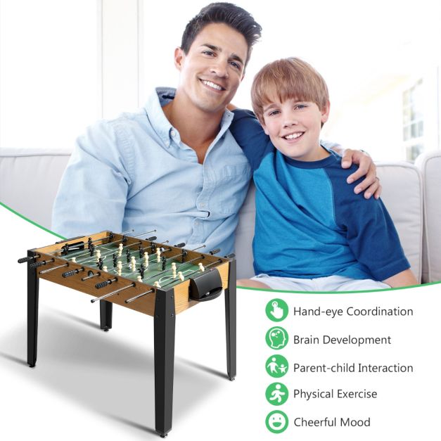 Foosball Table with 2 Balls and a Point Counter