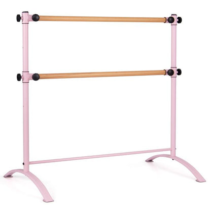 Freestanding Dance Bar with 4-position Adjustable Heights for Dancing