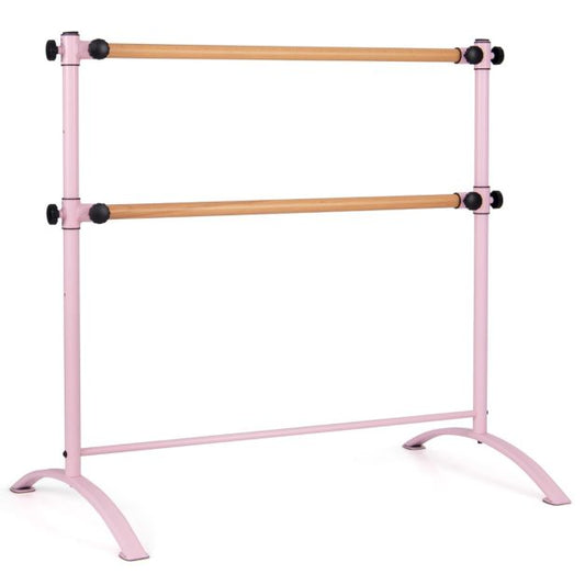 Freestanding Dance Bar with 4-position Adjustable Heights for Dancing